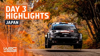 Day 3 Highlights  WRC FORUM8 Rally Japan 2024 [upl. by Raab274]