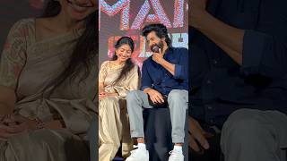 Sai Pallavi and Sivakarthikeyan at Amaran Success Meet saipallavi sivakarthikeyan Amaran [upl. by Olcott]