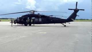 Black Hawk Startup and Takeoff at KMLB [upl. by Diarmit]