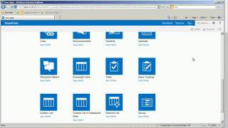 Creating Lists in SharePoint 2013 [upl. by Schell983]