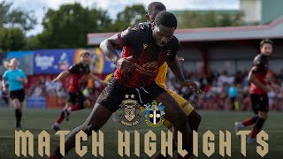 202425 Tamworth FC Vs Sutton United Match Highlights [upl. by Hukill]