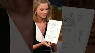 Taylor Swift amp Jimmy Fallon draw each other shorts [upl. by Hartmann437]