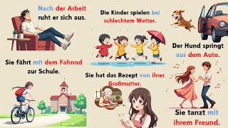 Improve Your German Dative Prepositions in Minutes 🇩🇪  Easy Guide with Examples [upl. by Betty34]