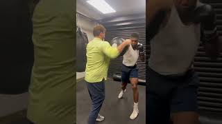 The Sound Of Those Punches 🔊😳 Anthony Joshua x Ben Davison [upl. by Diana]