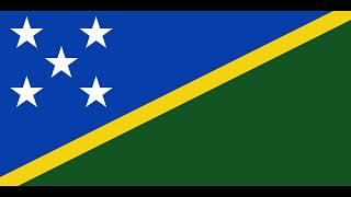 With Closed Captions Anthem of the Solomon Islands  God Save Our Solomon Islands [upl. by Ten493]