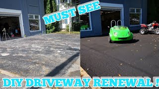 DRIVEWAY SEALER RESURFACER [upl. by Defant803]