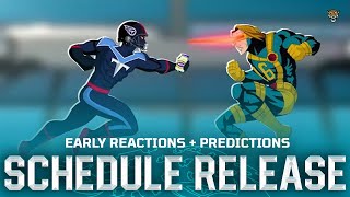 Jaguars Schedule Reactions [upl. by Sina]