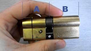 Door Cylinder Measurement Guide  for Anti Snap Door Locks [upl. by Vanya]