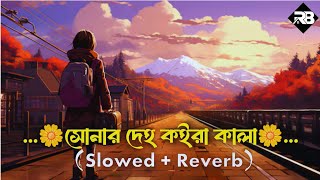 Sonar Deho Koira Kala I সোনার দেহ কইরা কালা I Slowed  Reverb I Bangla Sad Song I [upl. by Brandt]