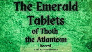 The Emerald Tablets Of Thoth The Atlantean By Doreal [upl. by Ahsino]