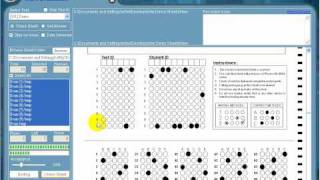 eOMR Software  OMR Answer Sheet Checker  Full Tutorial [upl. by Ahsercul]