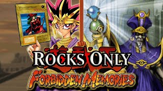 Can You Beat YuGiOh Forbidden Memories Using A Rock Only Deck [upl. by Onibas]