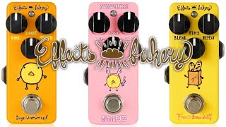 Introducing the EFFECTS BAKERY Mini Pedals by LEP International [upl. by Acissj]