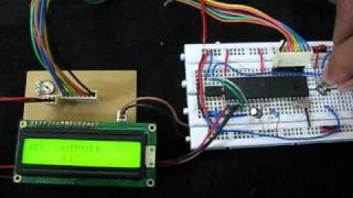 Interfacing ADC0831 with 8051 Microcontroller AT89C51 [upl. by Sower]