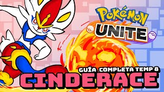 CINDERACE conejito metralleta 🐰 Guía de Objetos Medallas Movimientos 🐰 Pokémon Unite [upl. by Dlonyer15]