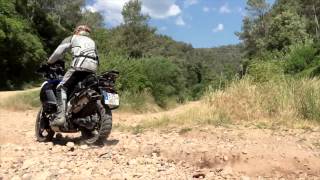 Yamaha SuperTenere crazy off road slow motion video [upl. by Tove]