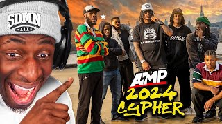 TBJZL REACTS TO AMP FRESHMAN CYPHER 2024 [upl. by Ray600]