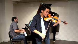 “The Swan” by SaintSaëns Ray Chen amp Julio Elizalde [upl. by Ronyam]