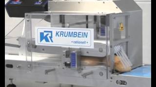 Spronk Bakkerijmachines Krumbein broodjes snijmachine [upl. by Baggett]