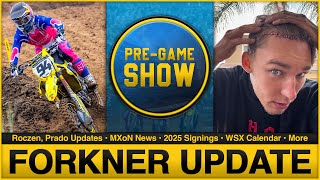 Forkners Brain Surgery • MXoN Team Named • 2024 WSX  Motocross Latest [upl. by Nnaael]