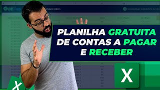 Planilha Pronta de Contas a Pagar e Receber no Excel  Planilha Grátis [upl. by Akinna]