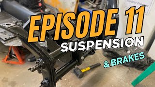 Episode 11  Eggbert  1975 Volksrod Build – Suspension and Brakes [upl. by Tecil274]