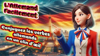 Conjuguez les verbes allemands en un clin dœil  Guide simple du présent [upl. by Nosduh282]