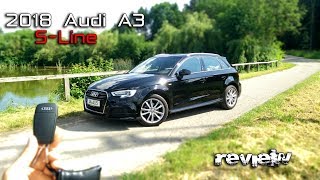 2018 Audi A3 SLine Review amp TEST DRIVE [upl. by Jody632]