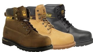 Caterpillar Holton S3 Work Boots  North Sea Workwear [upl. by Llerud776]