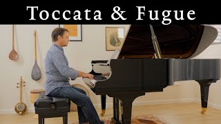 quotToccata amp Fugue in D minorquot  JS Bach  Piano Arrangement by David Hicken [upl. by Fini]