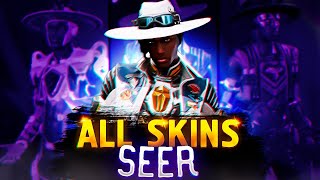 All Seer legendary skins  Все легендарные скины на Сиара  Апекс  Apex  Apex Legends [upl. by Pasahow437]