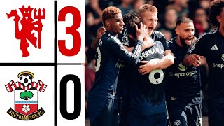 Southampton vs Man United 02 Highlights  Premier League 2425 Matthijs de Ligt amp rashford Goal [upl. by Yreme737]