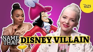 Name That Disney Villain with the Cast of Descendants 2 [upl. by Atterrol]