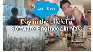 Day in the Life of a Software Engineer at Salesforce NYC Edition [upl. by Anaiuq]