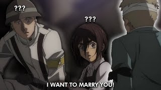 Falco confesses to Gabi BUT  Attack On Titan Season 4 meme [upl. by Holton]