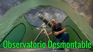 Nuevo observatorio astronómico desmontable [upl. by Sheela]