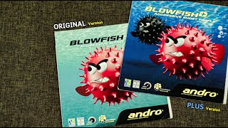 Test amp Review Short Pips  Andro Blowfish and Blowfish Plus [upl. by Louanne]