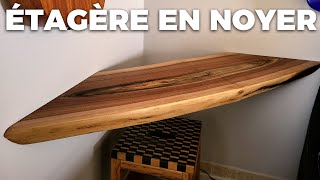 Un plateau de bois incroyable pour une étagère toute simple [upl. by Colyer]