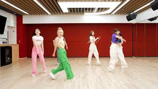 NMIXX dance practice live vocals [upl. by Oinigih]