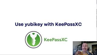 I bought a Yubikey now what Using OATHTOTP with KeepassXC [upl. by Elhsa]