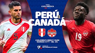 🔴 ENVIVO  🇵🇪 PERÚ 0 VS CANADÁ 1 🇨🇦  COPA AMÉRICA USA 2024  ⚽ DEPORTADOS ⚽ [upl. by Anilorac]