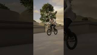 Crazy Gap Grind Line bmxstreet bmx music sports fyp shorts clips trending tiktok gaming [upl. by Gratia]