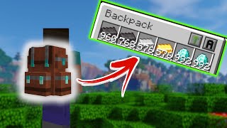 SOPHISTICATED BACKPACKS 1181 TUTORIAL COMPLETO  MINECRAFT MODS [upl. by Koralie]