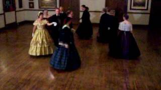 quotCrystal Schottischequot  Central Illinois Civil War Dance Society [upl. by Cassil]