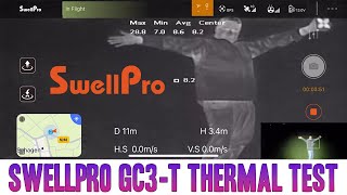 Testing the new GC3T thermal camera from SwellPro [upl. by Bessy]