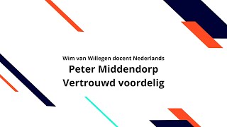 Peter Middendorp  Vertrouwd voordelig [upl. by Ellerrehs372]