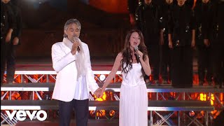 Andrea Bocelli Sarah Brightman  Time To Say Goodbye Live From Teatro Del Silenzio Italy  2007 [upl. by Nitsugua]