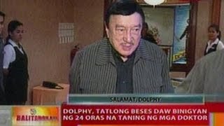 BT Dolphy 3 beses daw binigyan ng 24 oras na taning ng mga doktor [upl. by Amaral277]