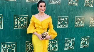 Kris Aquino dazzles at Crazy Rich Asians premiere in Hollywood [upl. by Viole]