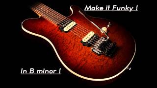 Backing Track 13  Crazy Funk in B minor [upl. by Asilav]